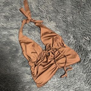 Y2K Harajuku Open-back Tie Tank Top